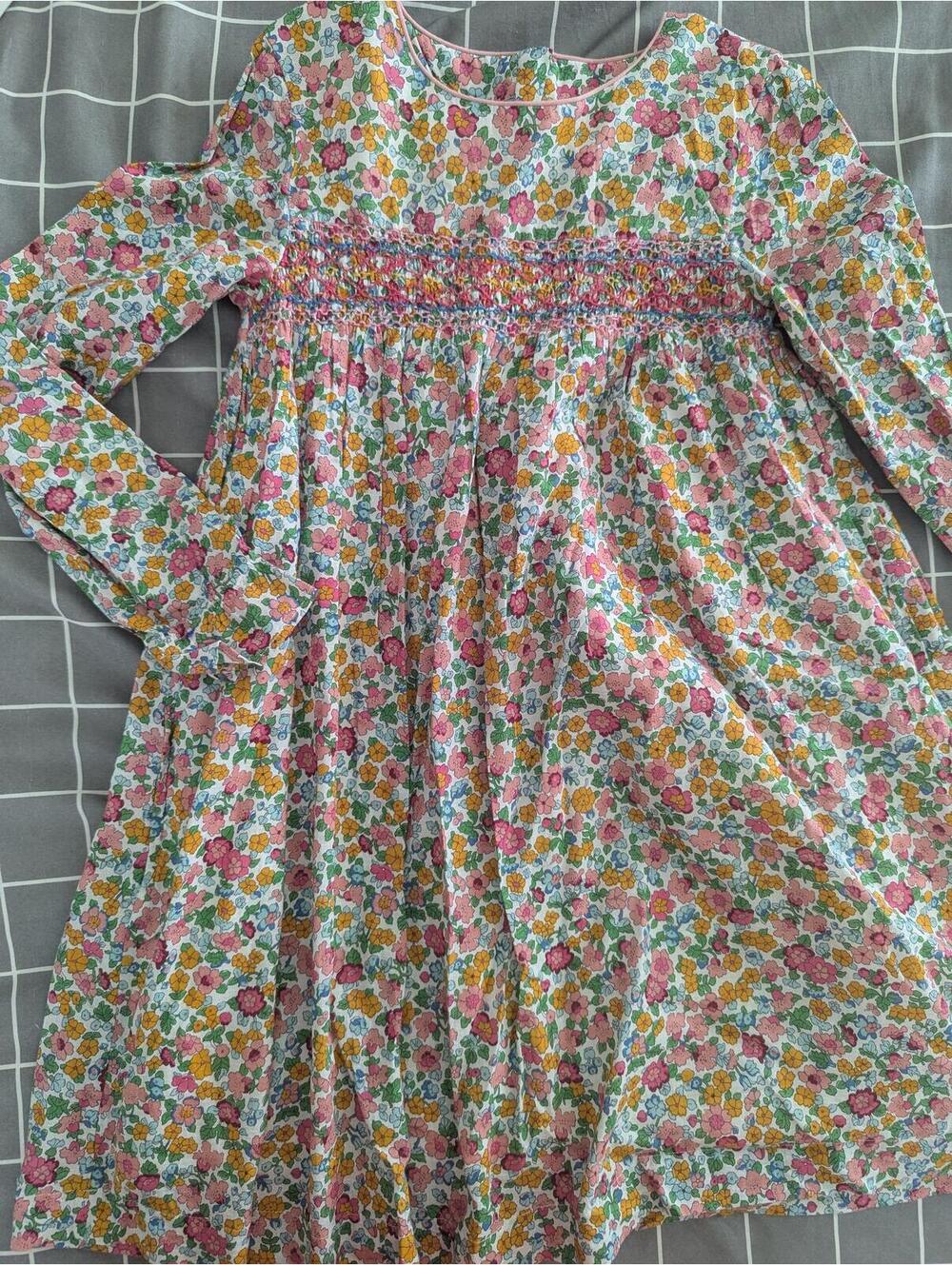 Boden smocked Liberty Floral dress